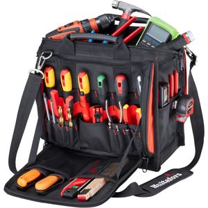 Hultafors 590160 - Gereedschapstas - Zwart - 48 Vakken - 1680 Denier Polyester