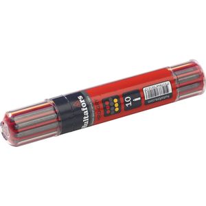 Hultafors HRD GRY Markeerpotlood Navulling (10st) - Grijs, Rood En Geel