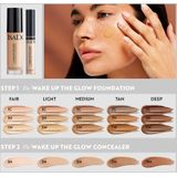 Isadora Complexion Foundation Wake Up The Glow SPF50 03W
