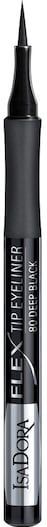 Isadora - Flex Tip Eyeliner - Diep Zwart - 1 ml