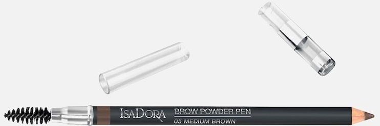 Isadora - Brow Powder Pen Wenkbrauwpotlood 1.1 g 05 - Medium Brown