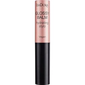 Isadora - Glossy Balm Hydrating Stylo - Lipgloss - Natuurlijke Kleurnuances - Voedende Oliën