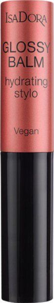 Isadora - Glossy Balm Hydrating Stylo - Lipgloss - Transparant - Cacao- en Sheaboter