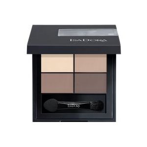 Isadora - Bronzing Collection Eyeshadow Quartet Oogschaduw 4 g 01 - MUDDY NUDES