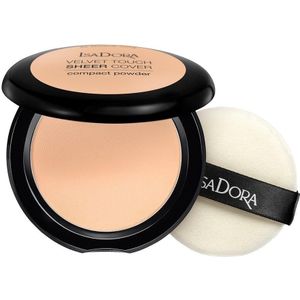 Isadora Complexion Powder Velvet Touch Sheer Cover Compact Powder 42 Warm Vanilla