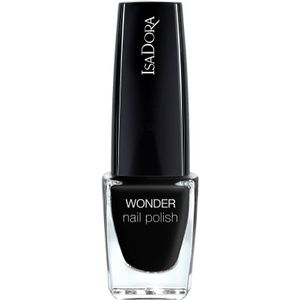 IsaDora Wonder Nail Polish Snel Drogende Nagellak Tint  139 Black Laquer 6 ml