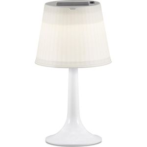 LED tafellamp Assisi 7109-202 op zonne-energie wit (Konstsmide)