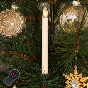 Konstsmide Christmas LED Kerstboomkaarsen Draadloo - 16 C - 10 Lampen