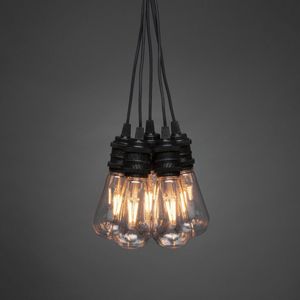 Konstsmide party feestverlichting Edison lichtsnoer 10 LED