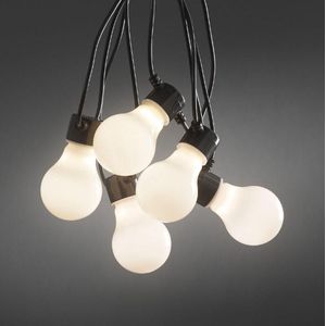 Konstsmide 2388 - Snoerverlichting - 10 Lamps - Warmwit - 450 cm - 24V
