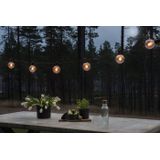 Konstsmide - Power LED Globe - Feestverlichtingsnoer - Dimbaar - 10 Lamps - 10m