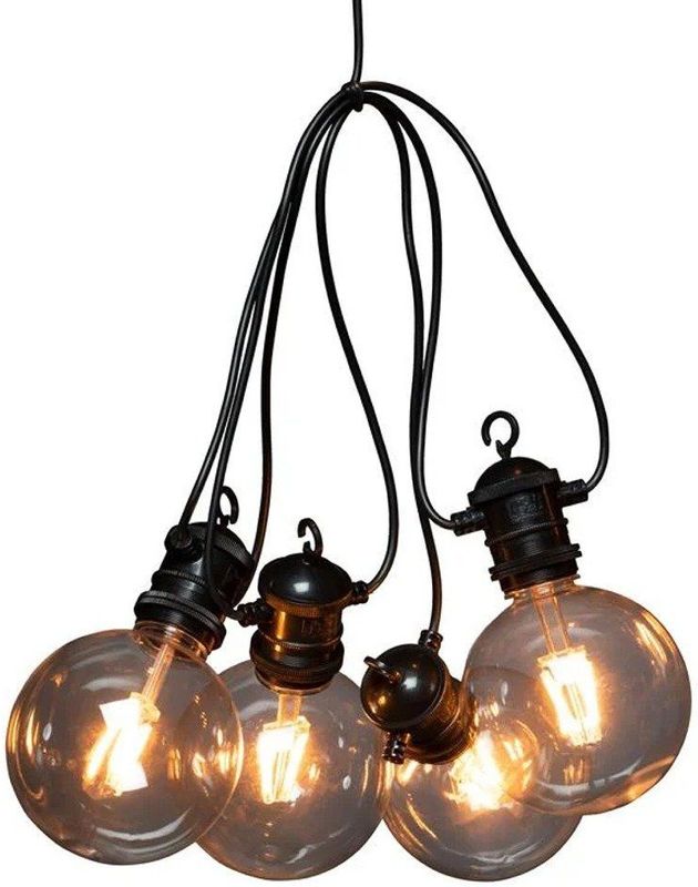 Konstsmide - Power LED Globe - Feestverlichtingsnoer - Dimbaar - 10 Lamps - 10m
