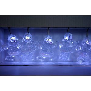 Konstmide LED lichtsnoer kerstman 6,75 m