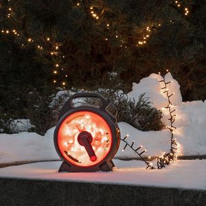 Kerstverlichting | Clusterverlichting op haspel | 23.2 meter |