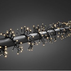 Konstsmide 3864 - Snoerverlichting - 1152 lamps LED cluster - speedcontroller - 860 cm - 24V - voor buiten - warmwit