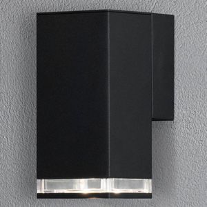 Konstsmide Pollux 410-750 Buitenlamp (wand) LED GU10 7 W Zwart