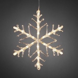 Konstsmide LED Sneeuwvlok 40 cm - Warm Wit - Binnen en Buiten Gebruik