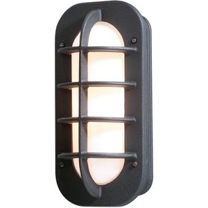 Konstsmide Loke 514-752 Buitenlamp (wand) Spaarlamp, LED E27 60 W Zwart