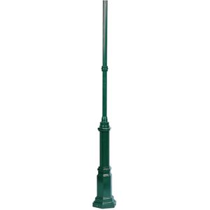 Konstsmide Hercules 575-600 sokkel B: 26,5 cm D: 4,8 cm H: 213 cm/gelakt aluminium/groen