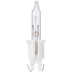 Reserve Kerstlampjes - Insteek fitting - 10V - 0,6W - Warm Wit - 5 stuks