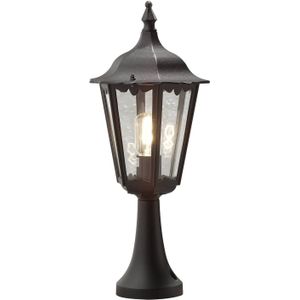 Konstsmide 7214-750 Firenze Staande buitenlamp Spaarlamp E27 100 W Zwart