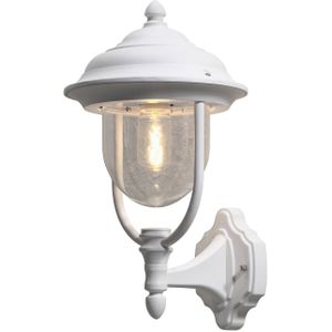 Konstsmide Buitenwandlamp PARMA staand, wit