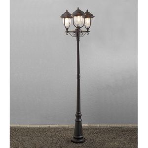 Konstsmide 7227-750 Parma Staande buitenlamp Spaarlamp E27 225 W Zwart