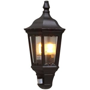 Konstsmide Sensorwandlamp Firenze Matzwart