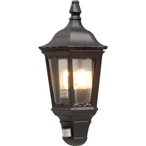 Konstsmide Sensorwandlamp Firenze Matzwart