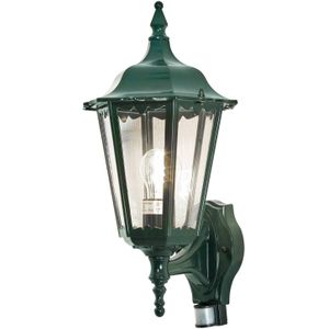 Konstsmide Buitenwandlamp Firenze, sensor, staand, groen
