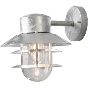 Konstsmide Modena Wandlamp Buiten Hangend - E27 - IP44 - Thermisch verzinkt