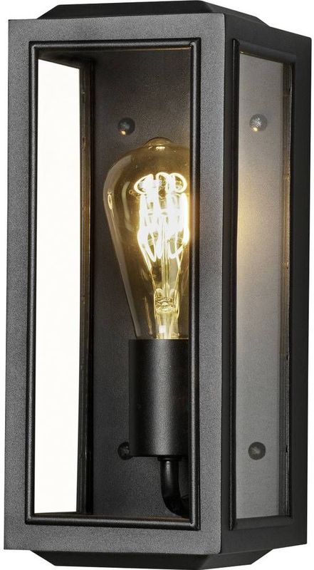 Konstsmide - Carpi - Wandlamp Buiten - Zwart - Dimbaar - Aluminium