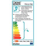 Konstsmide - Modena - Wandlamp - Matzwart - Aluminium - 2x GU-10