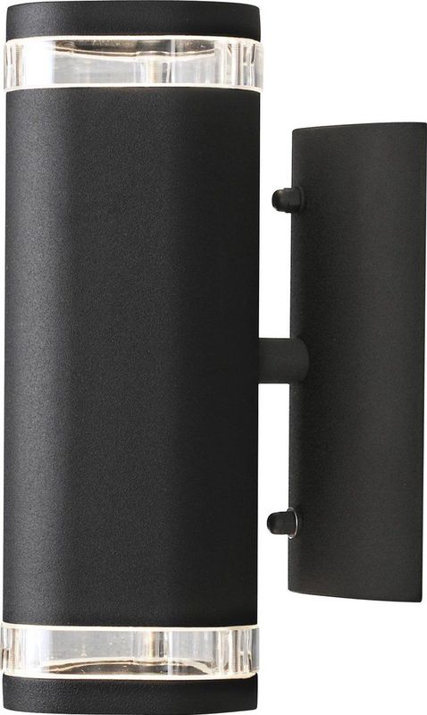 Konstsmide - Modena - Wandlamp - Matzwart - Aluminium - 2x GU-10