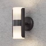Gnosjö Konstsmide buitenlamp, Modena wandlamp, zwart, 7,5 x 13 x 19,5 cm, 3 ml, 7522-750