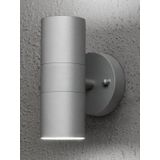 Halogenspot Modena grau, klares Glas