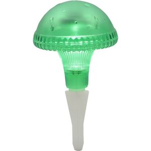 Konstsmide Assisi 7663-600 LED-zonnelamp met 1x AA-batterij, 14,5 x 14,5 x 27,5 cm, groen