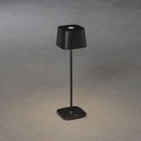 Konstsmide Tafellamp Capri | zwart | indoor/outdoor | USB/accu | 7814-750, 10 x 10 x 36 cm