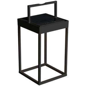 Lantaarn - Portofino - LED - Oplaadbaar - Zwart - Monochroom