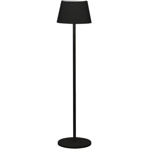 Konstsmide LED vloerlamp Pomezia voor buiten, USB, zwart