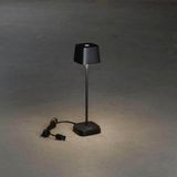 Konstsmide LED Tafellamp Capri-Mini Voor Buite - Zwart