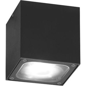 Konstsmide 7852-370 Cesena LED-buitenlamp (plafond) LED 6 W Energielabel: G (A - G) Antraciet