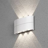 Konstsmide Chieri Spotlamp Buiten - 6-lichts LED - 3000K - IP54 - Wit