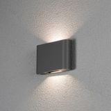 Konstsmide Chieri Flex Spotlamp Buiten - 2-lichts LED - 3000K - IP54 - Antraciet