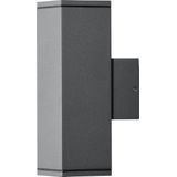 Konstsmide - Monza - Wandlamp - Antraciet - Aluminium - 20cm