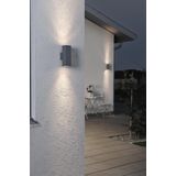 Konstsmide - Monza - Wandlamp - Antraciet - Aluminium - 20cm