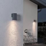 Gnosj�ö Konstsmide Monza wandlamp buitenlamp, aluminium, antraciet, 6,5 x 10 x 13,5 cm