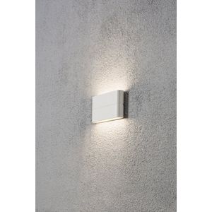 Konstsmide LED buiten wandlamp Chieri 17 cm wit