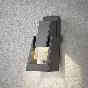 Konstsmide Potenza Wandlamp Buiten - LED - 3000K - IP54 - Antraciet