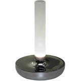 Oplaadbare tafellamp Biarritz chroom - 7827-003